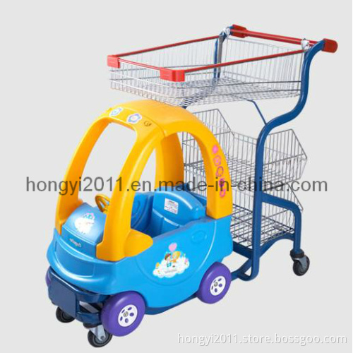 Supermarket Luxury Baby Shopping Cart
